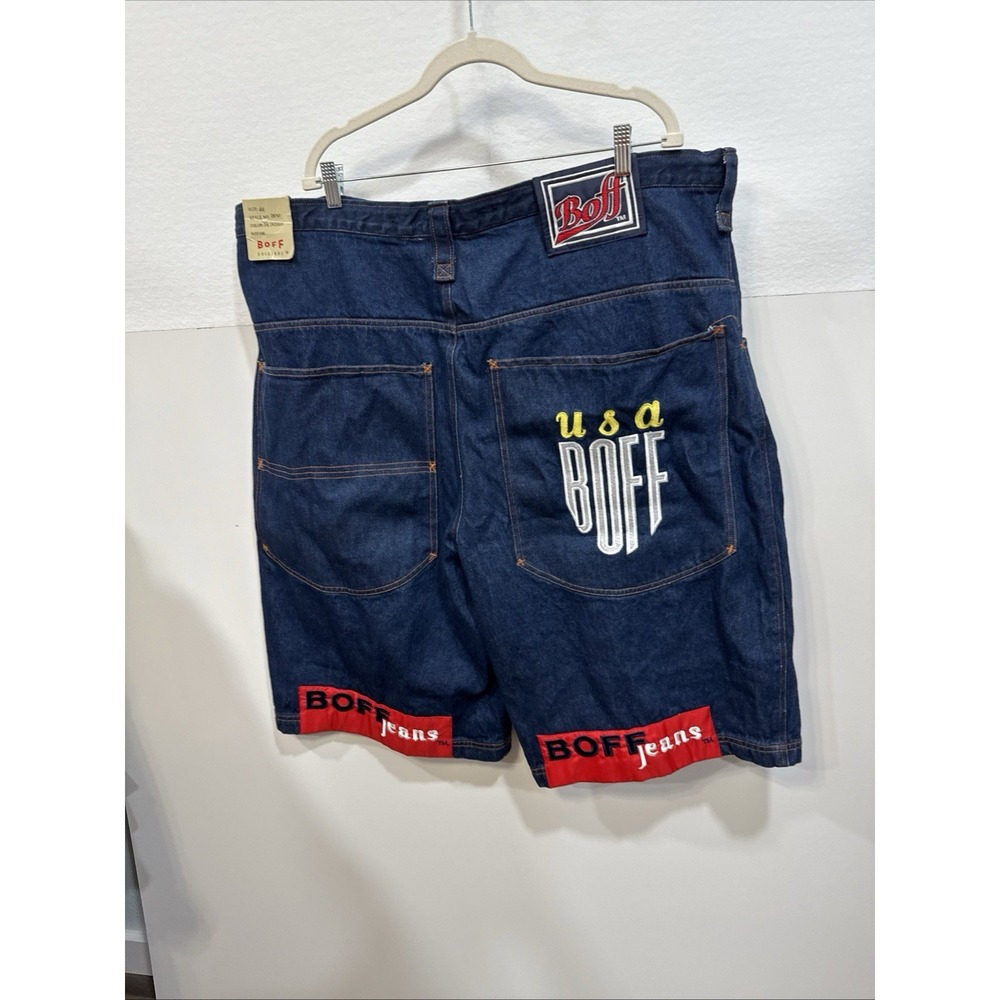 Men's Boff Blue Jean Shorts Size 44 New With Tags